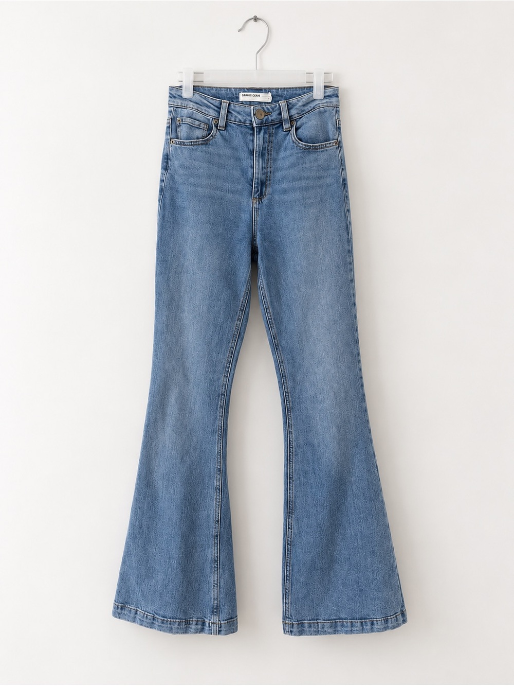 Garage Light Blue Flare Jeans - Women's